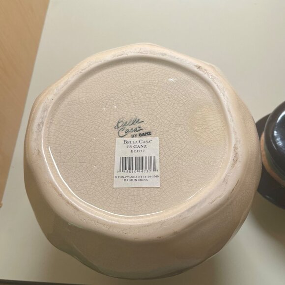 Bella Casa By Ganz Snowman Cookie Jar With Hat & Scarf Ceramic Christmas Decor - Picture 7 of 11